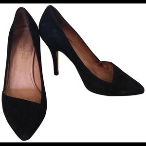 Madewell Mira Heels-black